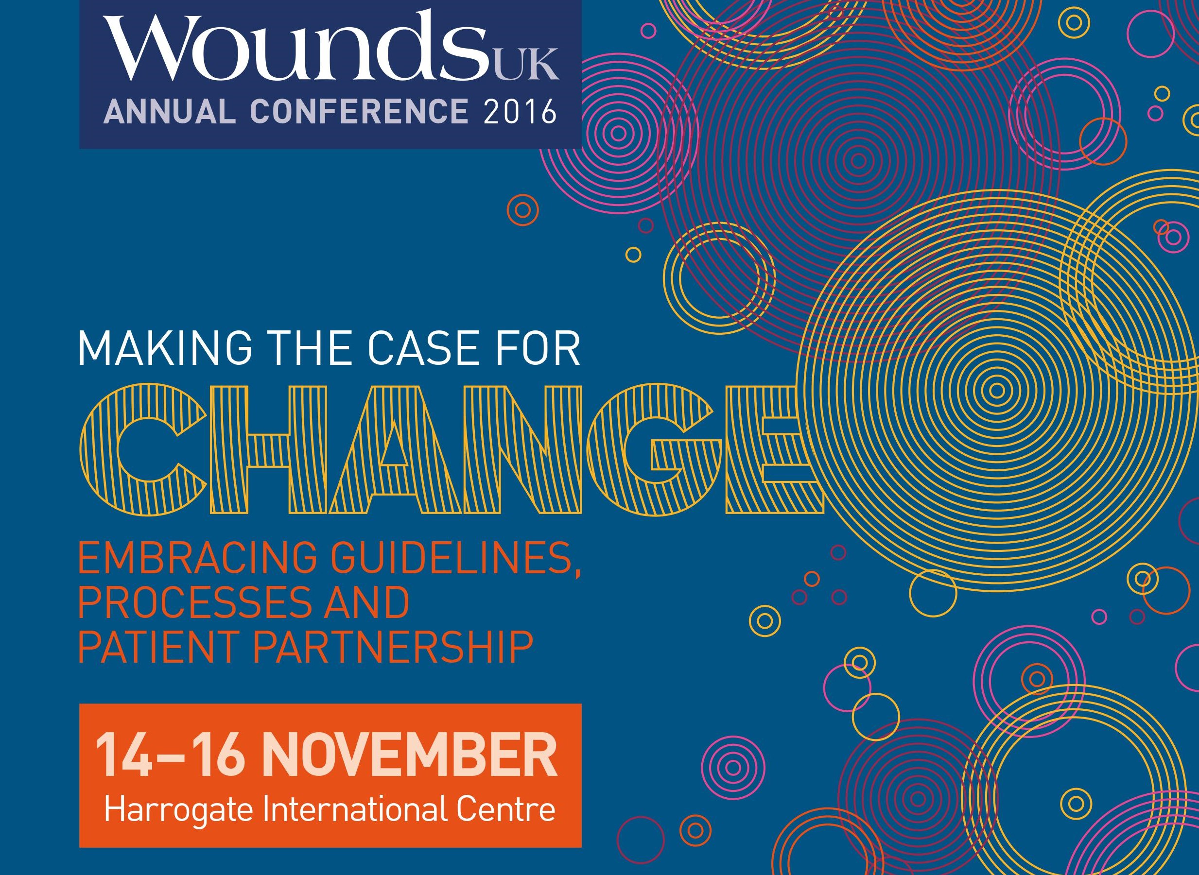 Dianne Gill at the Wounds UK Conference
