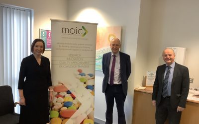Permanent Secretary Peter May visits MOIC