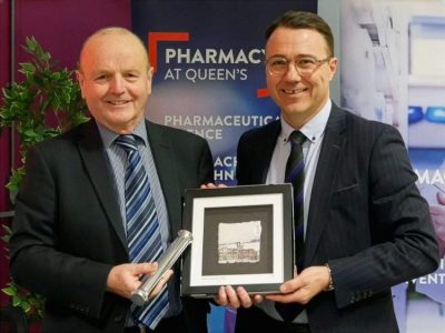 Professor Mike Scott is awarded fellowship from School of Pharmacy, Queens University